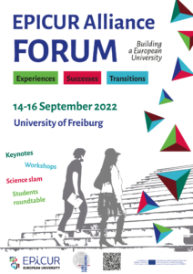 <strong>EPICUR FORUM 2022 - ΚΡΑΤΉΣΤΕ ΤΗΝ ΗΜΕΡΟΜΗΝΊΑ: 14-16 ΣΕΠΤΕΜΒΡΊΟΥ 2022 ΣΤΟ ΠΑΝΕΠΙΣΤΉΜΙΟ ΤΟΥ ΦΡΆΙΜΠΟΥΡΓΚ</strong>