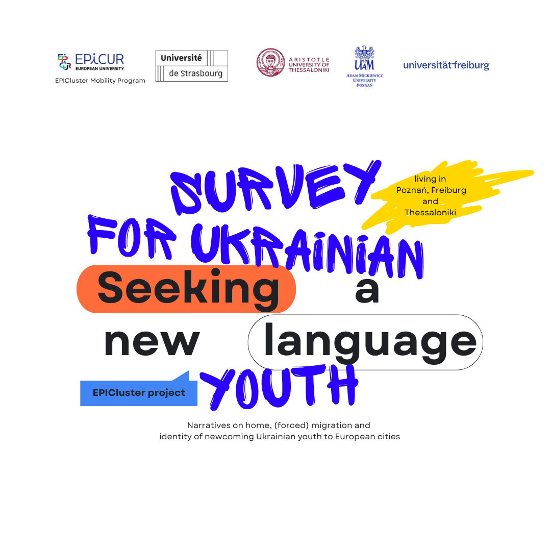 EPICluster-Projekt „SEEKING A NEW LANGUAGE“ Umfrage