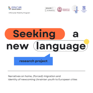 EPICluster-Projekt "SEEKING A NEW LANGUAGE" Umfrage