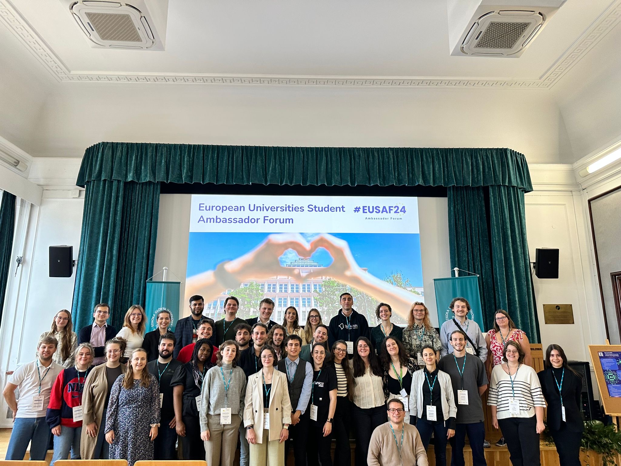 European University Student Ambassadors Forum in Warsaw